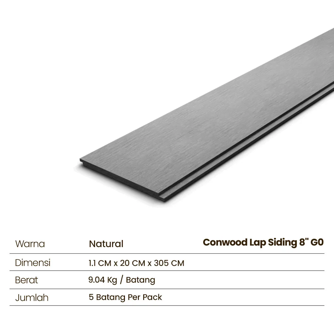 5. VARIAN CONWOOD-LAP SIDING 8_ G0 Conwood Lap Siding G Series