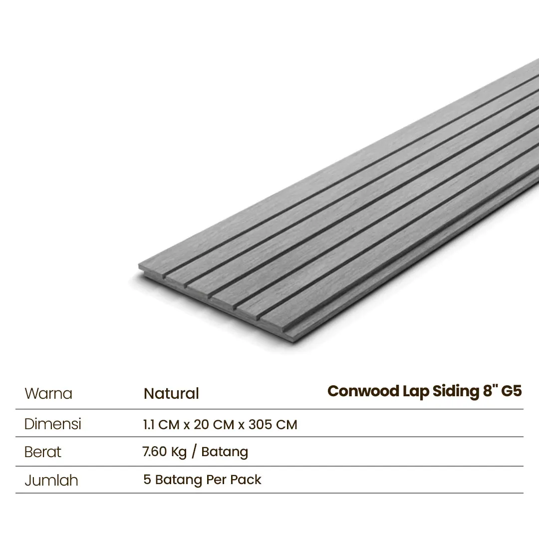 5. VARIAN CONWOOD-LAP SIDING 8_G5 Conwood Lap Siding G Series