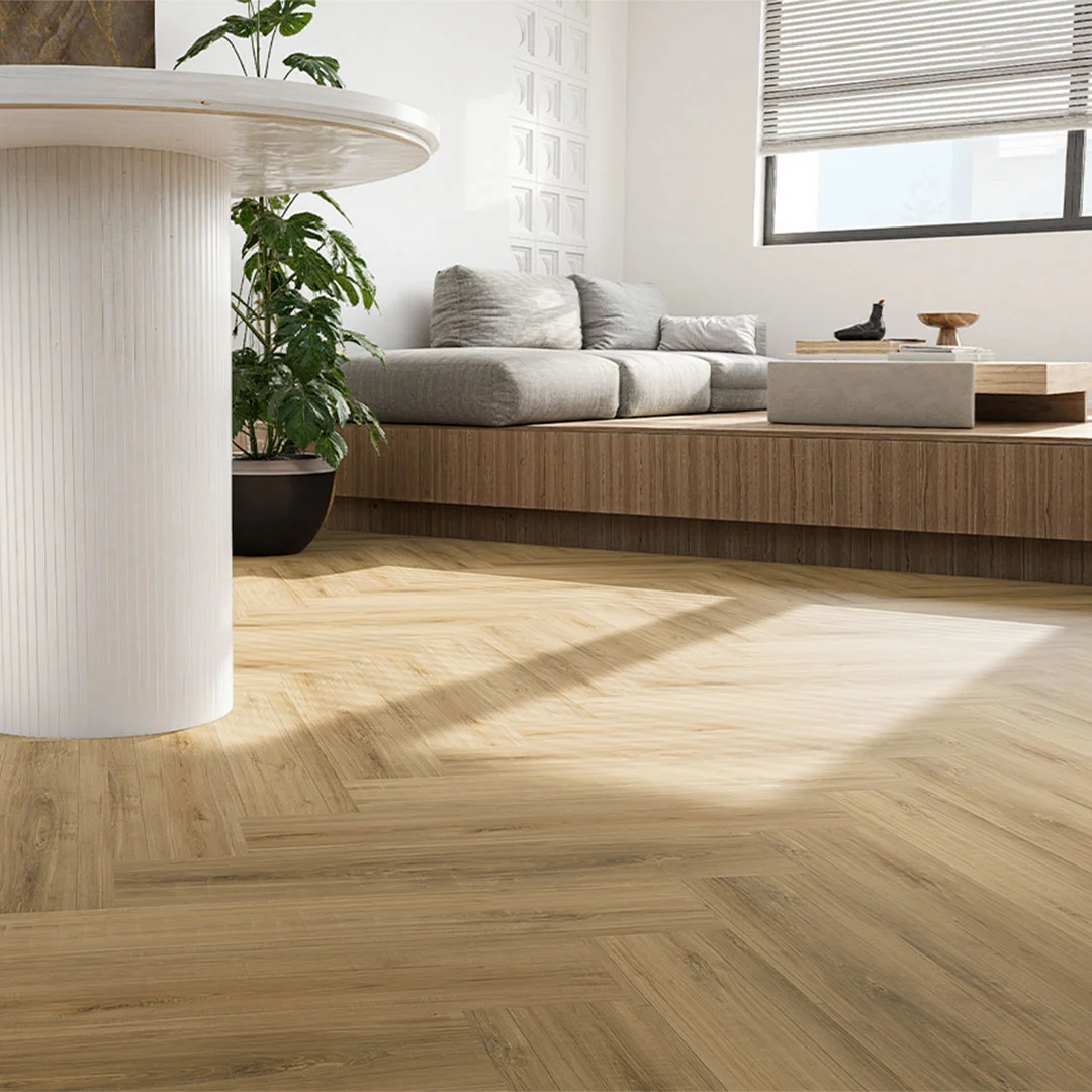 3. HERRINGBONE-GRANVIA OAK lantai indoor herringbone