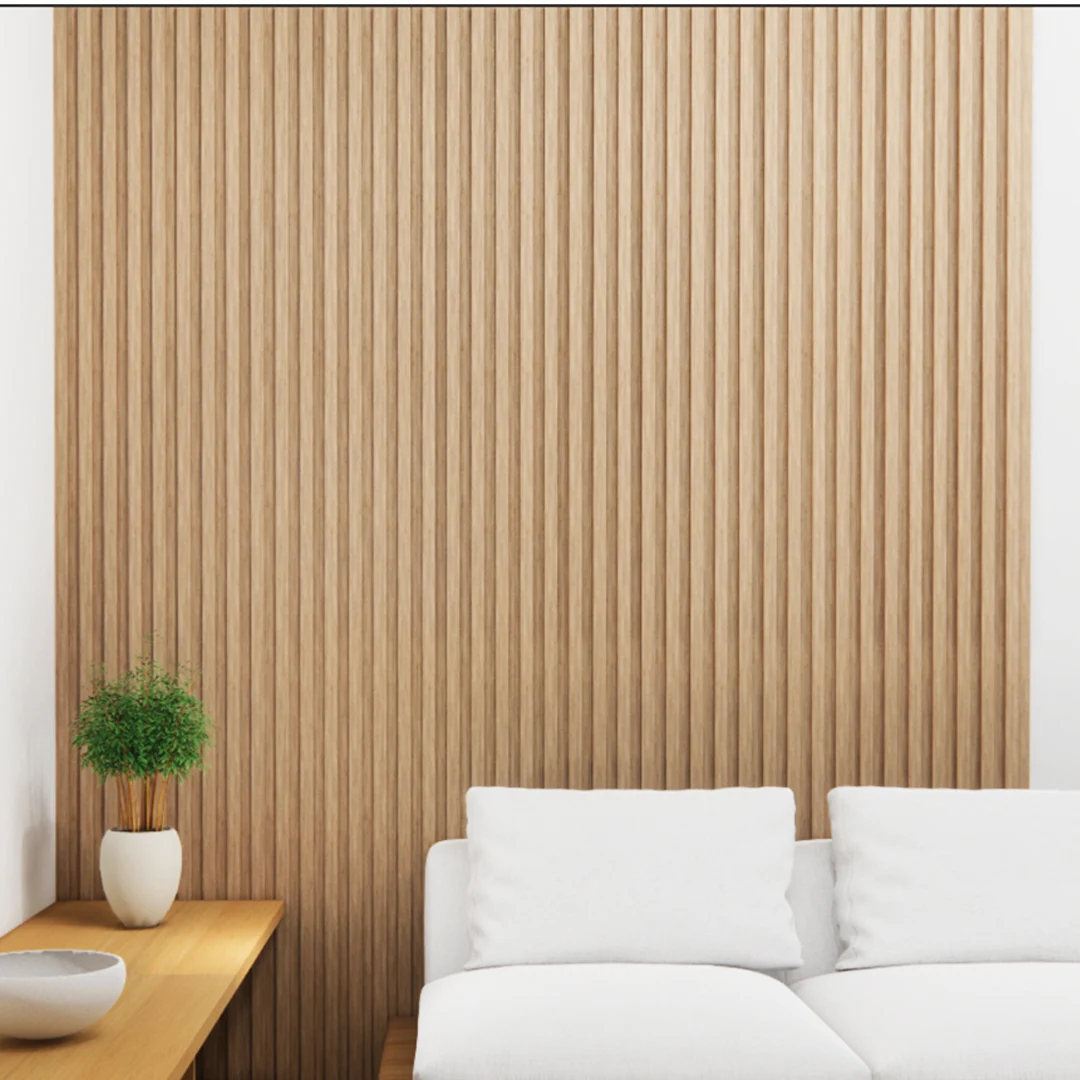 3. TIPE C-NATURAL OAK-TERPASANG wall panel tipe c