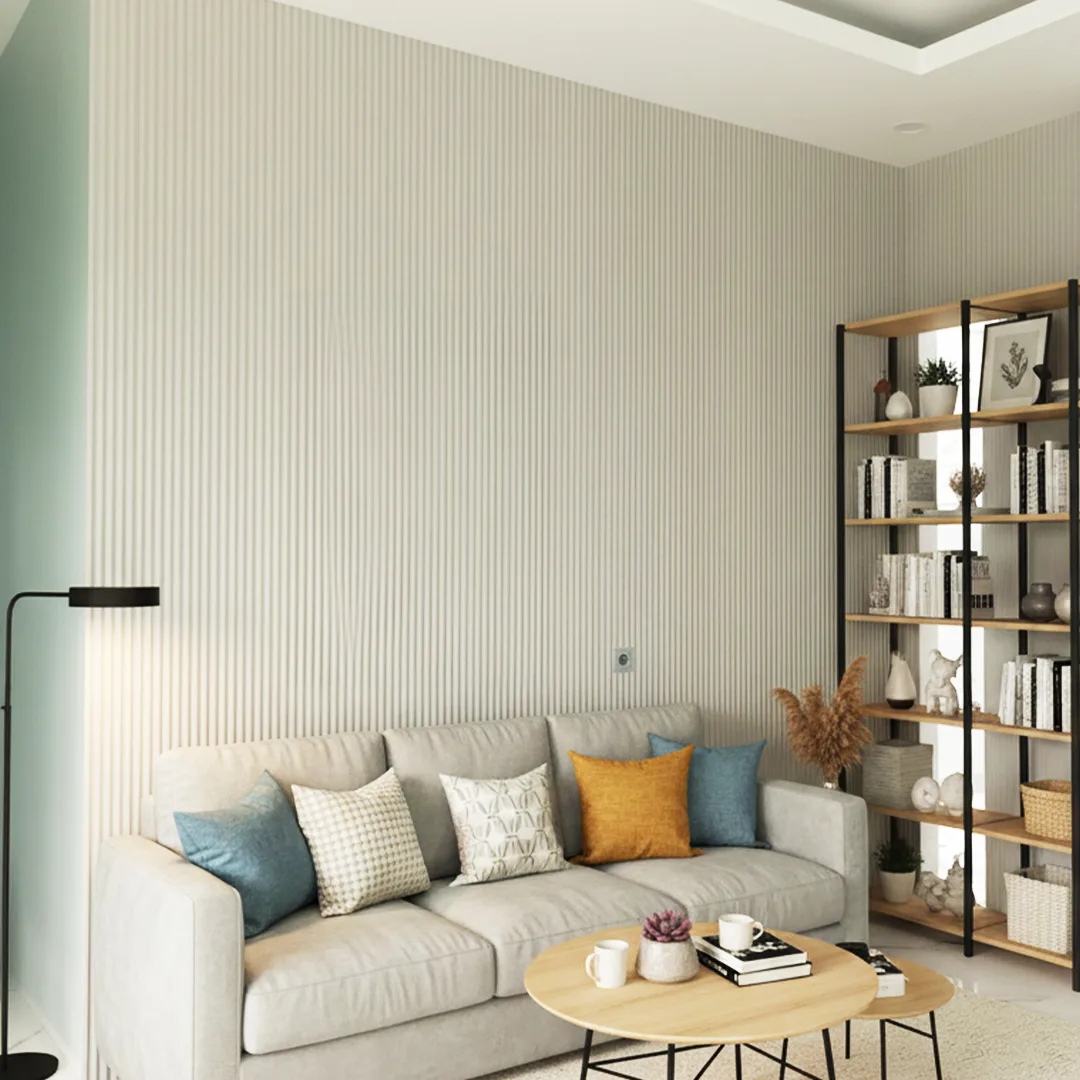 3. TIPE H-IVORY ASH-TERPASANG wall panel tipe h