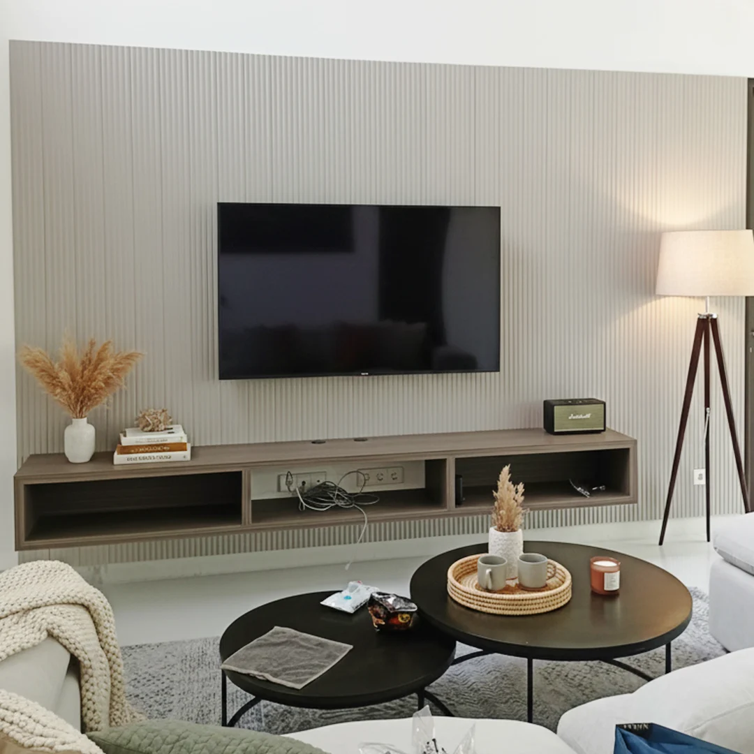 3. TIPE H-OAK GREY-TERPASANG wall panel tipe h