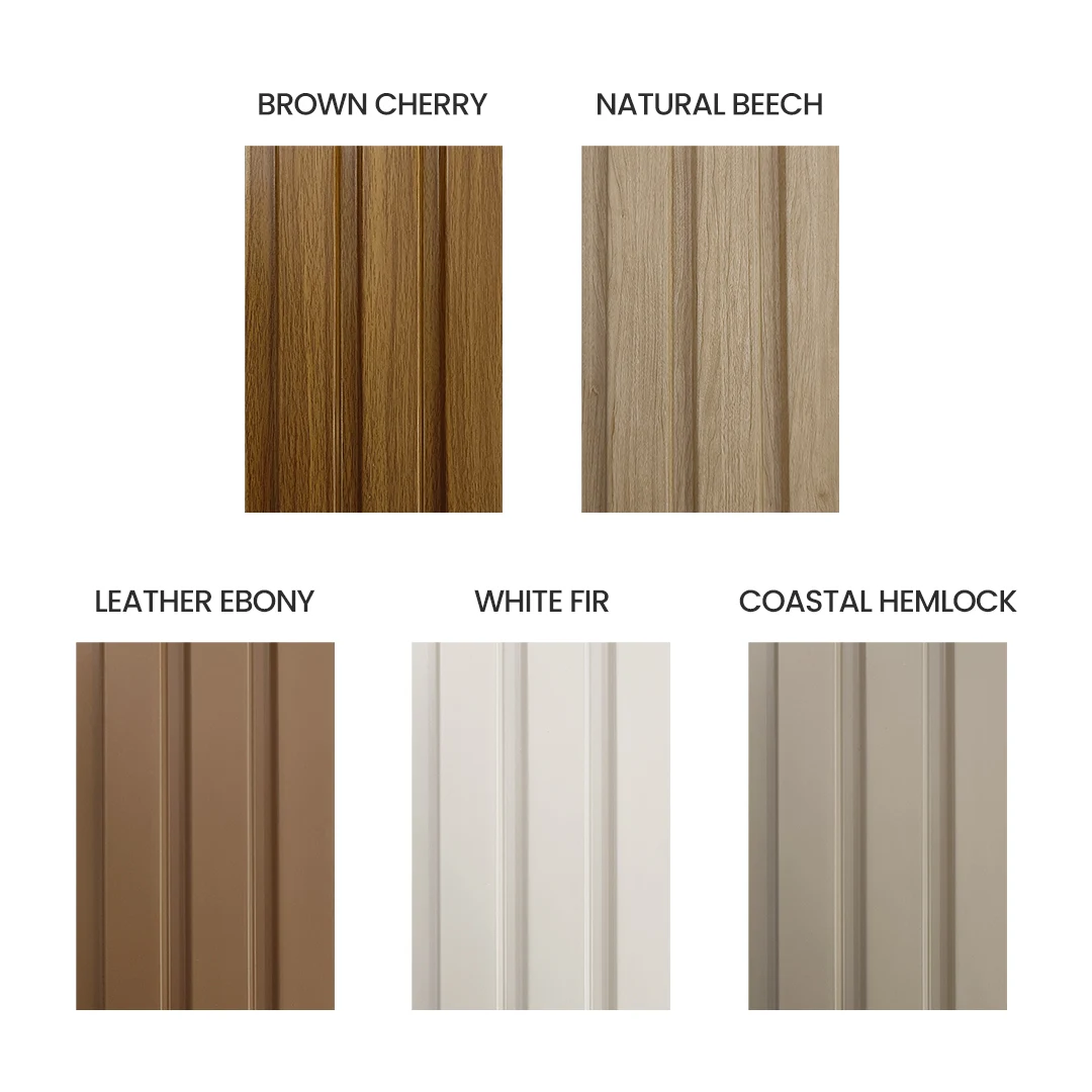 4. PILIHAN WARNA - TIPE A wall panel tipe a