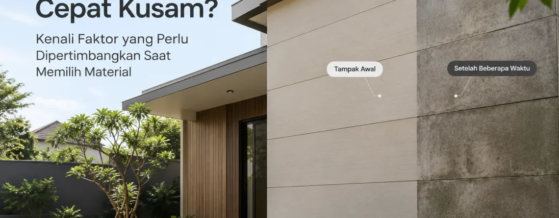 material fasad outdoor